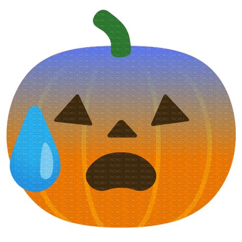 Emoji Kitchen Scared Jack O Lantern Emoji Pumpkin Halloween