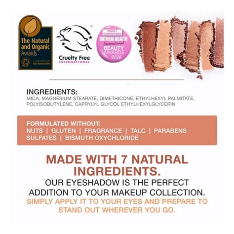 Bellapierre Cosmetics Everyday Nude Eyeshadow Palette Unidade DocMorris PT