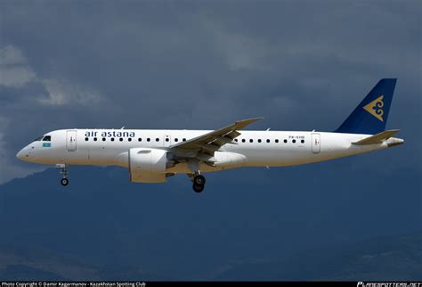 P Khb Air Astana Embraer E E Erj Std Photo By Damir