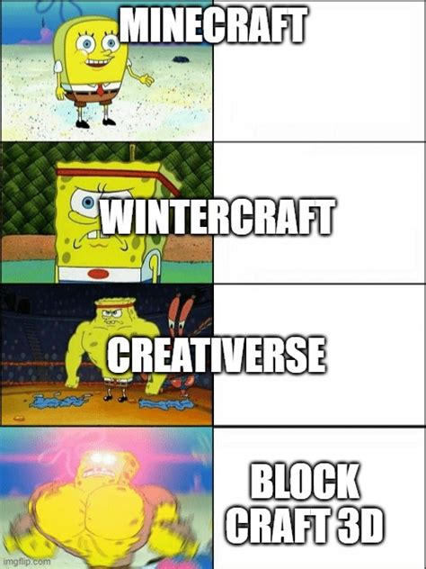 Increasingly Buff Spongebob Imgflip