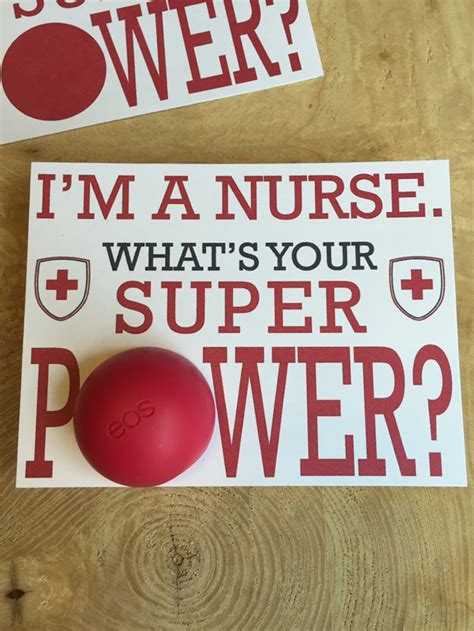 Nurse appreciation nurse's day thank you cards for EOS | Etsy