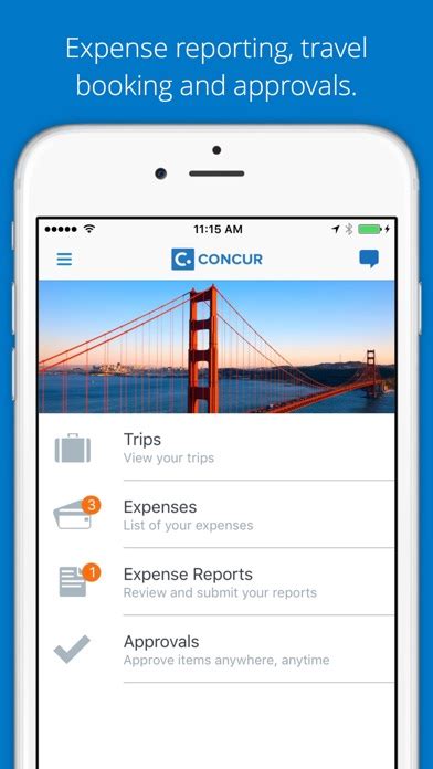 Concur Travel And Expense On The App Store