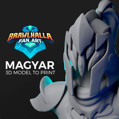 Free STL file Magyar Brawlhalla - Statue 👾・3D printing design to ...