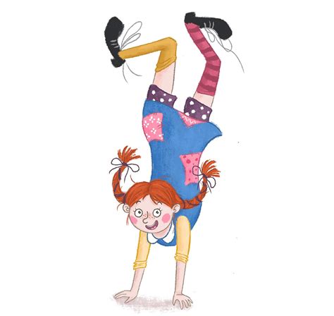 Illustrations for Pippi Longstocking Children's Book :: Behance