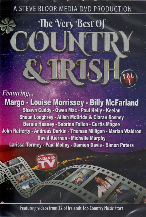 The Very Best Of Country Irish Volume Various Artists Dvd Cdworld Ie