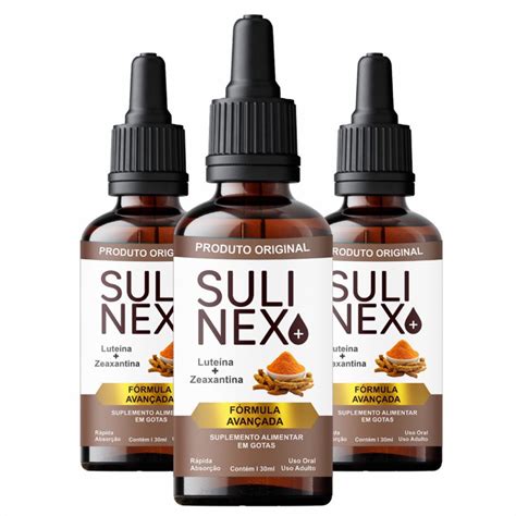 Sulinex Em Gotas 3 Frascos Shopee Brasil