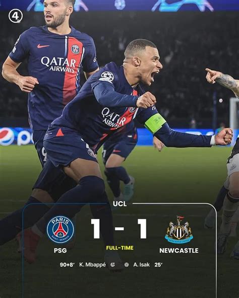 PSG có nguy cơ bị loại AC Milan và Newcastle còn nguyên cơ hội Báo