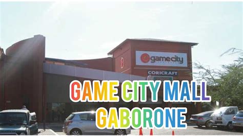 Exploring Game City Mall In Gaborone Motswana Youtuber Youtube