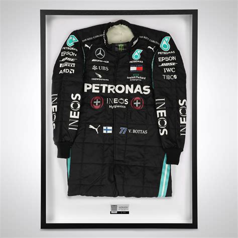 Valtteri Bottas 2020 Official Mercedes AMG Petronas F1 Team Race Worn