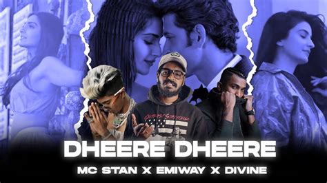 Emiway Dheere Dheere Se Ft Divine X Mc Stan X Emiway Hip Hop Remix