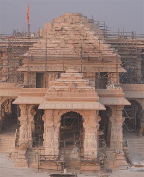 Shri Ram Janmabhoomi Mandir Is Getting Ready For Inauguration Check Images