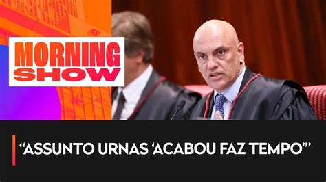 Moraes ironiza relatório da Defesa sobre as urnas Vídeo Dailymotion