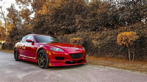 Mazda Rx8 Modified Red