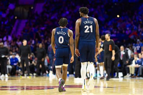 76ers News Joel Embiid Tyrese Maxey Remain Among Top All Star Vote Recipients Bvm Sports