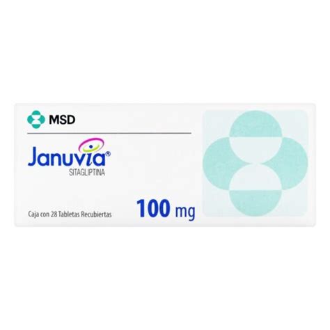 Januvia 100 Mg Tabletas Cja X 28 Un Droguerias Patria