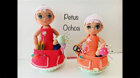 Teje Mu Eca Alfiletero Amigurumis By Petus English Subtitles Youtube