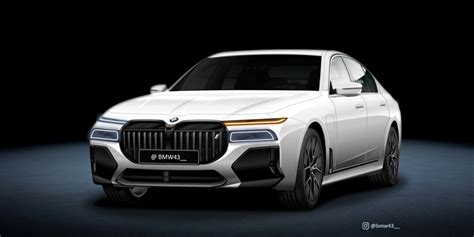 Next Gen BMW 7 Series Rendered With Futuristic Design Motor Memos