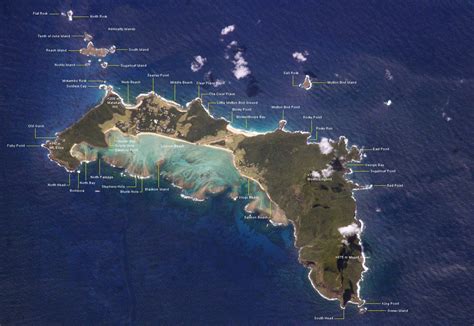 Lord Howe Island Map An Enchanting Guide To A Natural Paradise