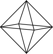 A octahedron has faces and 6 vertices with 1 toppr.com