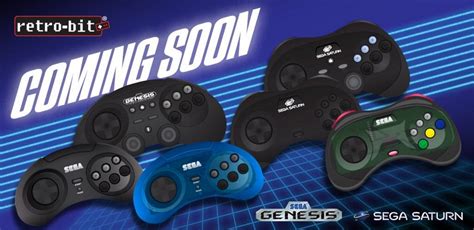 Ces 2019 Retro Bit Showcases Finalized Sega Controllers And A New