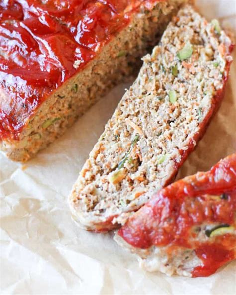 Turkey Meatloaf With Zucchini Savas Kitchen