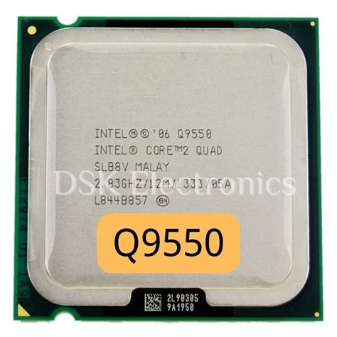 Procesador Intel Core 2 Quad Q9550 2 8 GHz Quad Core Quad Thread CPU