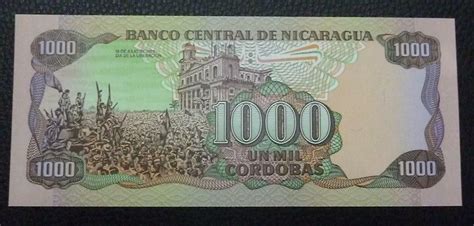 Nicaragua Billete Cordobas Pick Unc Argcollectibles