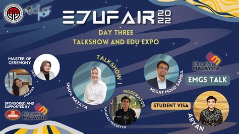 Edufair Day Talkshow And Eduexpo Youtube