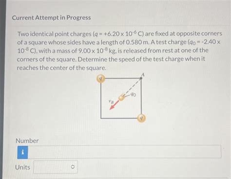 Solved Two Identical Point Charges Q 6 20106C Are Fix