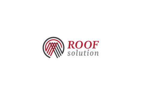 Roof Solution Logo Template Graphic By Storictype Creative Fabrica