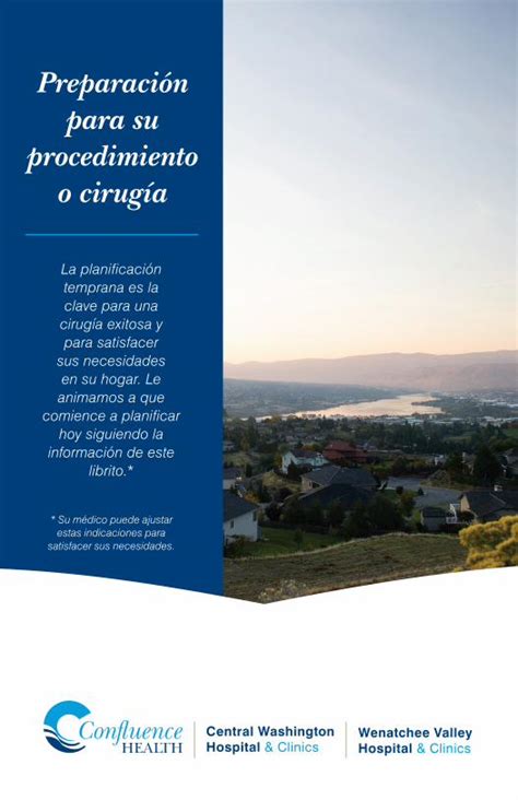 PDF Preparación para su procedimiento o cirugía El personal de