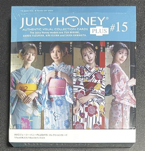 Box ジューシーハニー Plus 15 シュリンク付き 1ボックス Juicy Honey 三上悠亜 河北彩花 希島あいり 楪カレン ま行 ｜売買されたオークション情報、yahooの商品情報