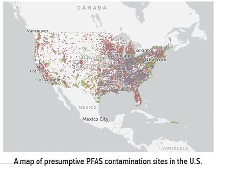 Pfas Contamination Map Mi