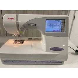 Janome Memory Craft Sewing And Embroidery Machine Recent Trade