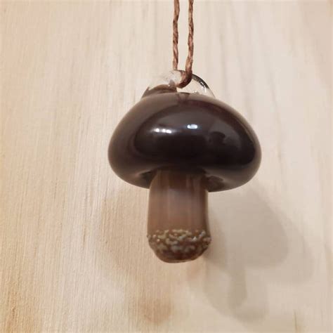 Blown Glass Mushroom Etsy