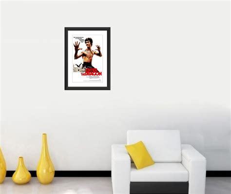 Quadro Bruce Lee Filme Kung Fu Lutas Decoracao Jap O X Elo