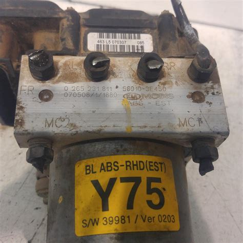 157476 Used Abs Pump Modulator For 2007 Sorento Bl 02 03 09 09