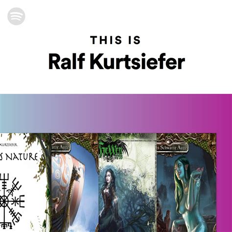 This Is Ralf Kurtsiefer Spotify Playlist