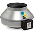 Fantech Fg Galvanized Steel Inline Centrifugal Duct Fan Fits Duct