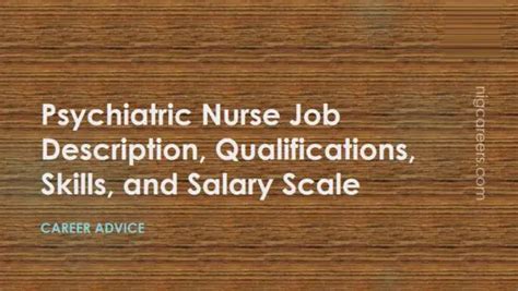 Psychiatric Nurse Job Description, Skills, and Salary