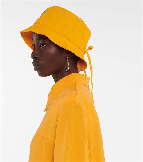 Jacquemus Le Bob Gadjo Cotton Bucket Hat Ayanawebzine