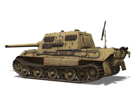 SDKFZ 186 Jagdtiger 102 Porsche Production 3D Model CGTrader