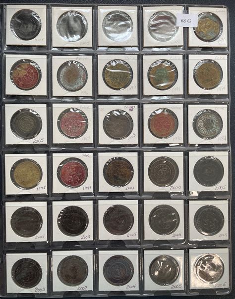 Lot Page Of Miscellaneous Chuck E Cheese Tokens From Old Collection