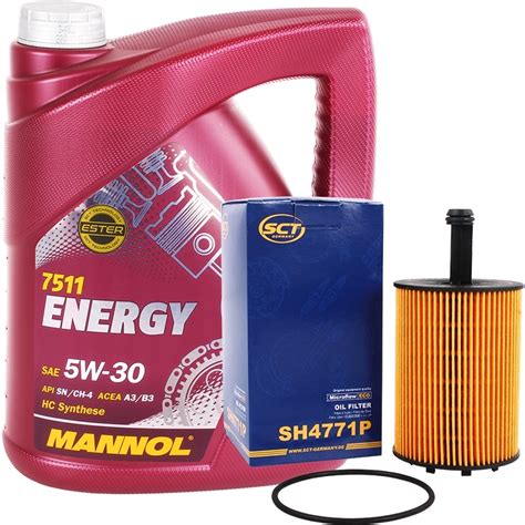 SCT Ölfilter MANNOL ENERGY 5W 30 5 Liter Autoteile Werkzeuge de