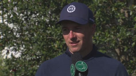 Jordan Spieth Sunday Final Round Flash Interview 2023 The Masters