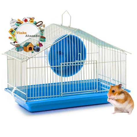 Gaiola Para Hamster Pequena - Gaiola Chalezinho Pequena Para Hamster Hamster Chines Camudongo ...