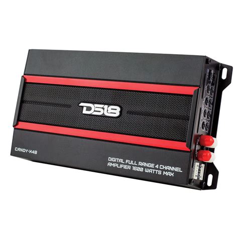 Ds18 Candy X4b Compact Full Range Class D 4 Channel Car Amplifier