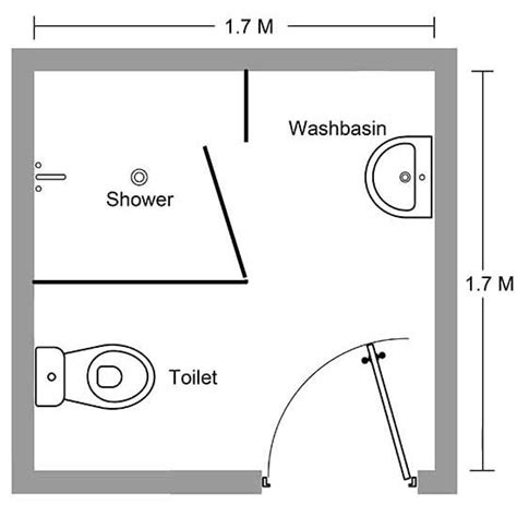 Bathroom Restroom And Toilet Layout In Small Spaces