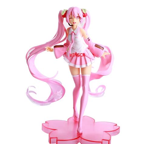 Buy HINSCR Action Figure Hatsune Miku Changeable Faces Figurine Anime