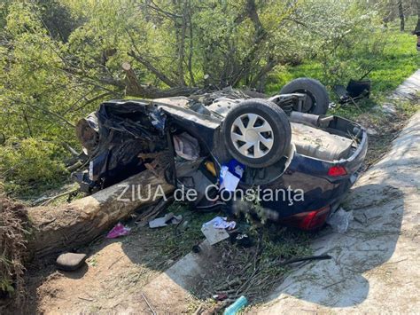 Imagini surprinse la locul accidentului de la Cernavodă Cum arată